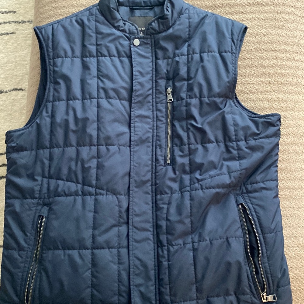 Banana republic large navy vest